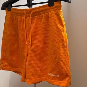 Aime Leon Dore Bright Orange Mesh Shorts